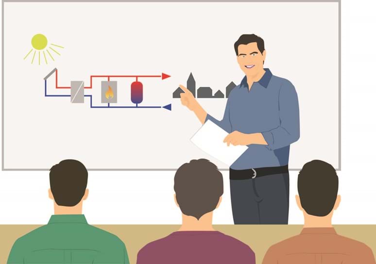 Step 5 - Driftsoptimering, træning og samdrift med eksisterende anlæg - Illustration